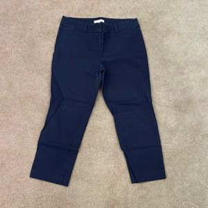 LOFT Navy Ankle Pants